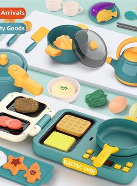 Childrens toys play house simulati kchen toys cooking barbec