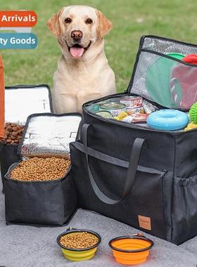 Pet supplies dog outing grain bag portable large capacy outd