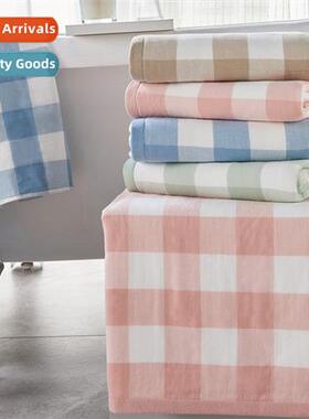 Simple square square towel towel bath towel cott gauze bath