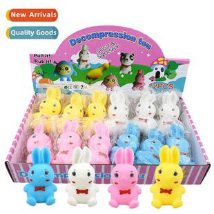 TPR plastic extrusi st rubber cute cute rabb decompressi pin