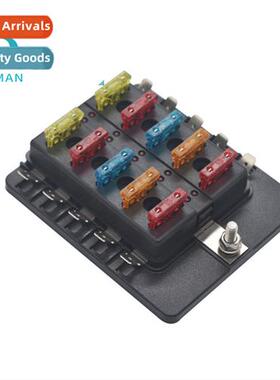 Car Modificati Fuse Box wh LED Lights Posive Insert 10-way F