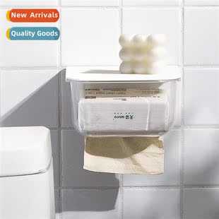 Tissue Box Mounted Transparent Tis Wall Drawer Side 2237 Two