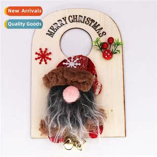 Hanging Door Fabric Decoratichristmas Christmas Old Wooden