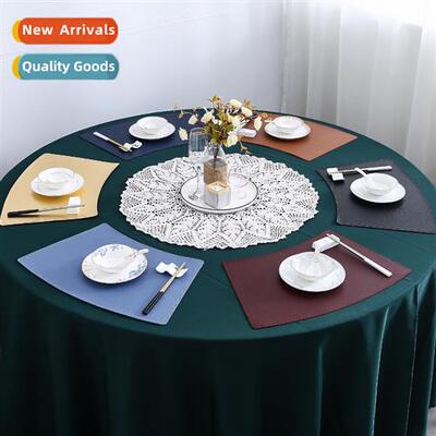 High-grade round table placemats lear Western-style table ma