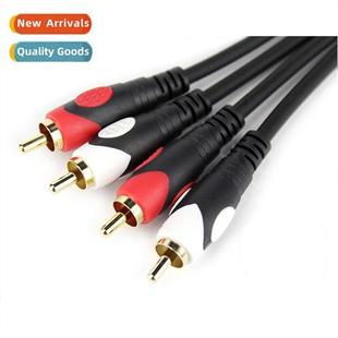 2rca audio signal lotus head two Double cable