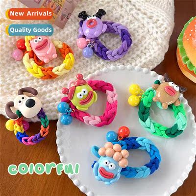 Colorful quirky h-woven h-woven h rope  circle couples girlf