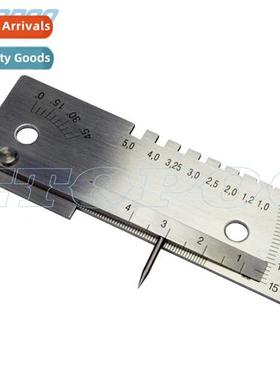 Stainless Steel Butt Weld Depth Ruler Weld Gauge Line Gauge