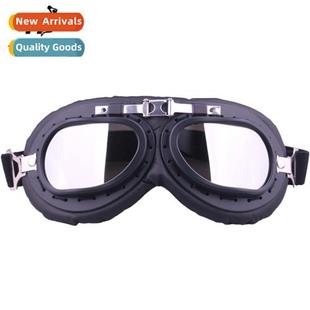 riding motorcycle goggles vintage gla Harley WWII windshield