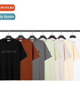 fog new chest compound short sleeve ESSENTLALS chest letter