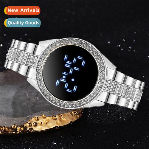 Womens Steel Strap LED Watch New Womens Sports Trend Persali