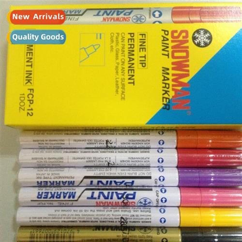 Japan Original Snowman Paintbrush Lead-free Halogen-free Eco