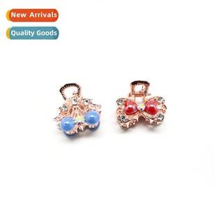 Claw Headdress Rhineste Small Grab Alloy Crystal Clip Hair