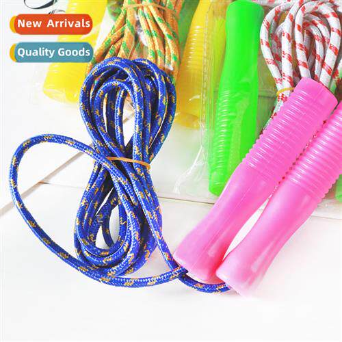 Childrens jump rope Plastic hle jump rope beginner fness spo