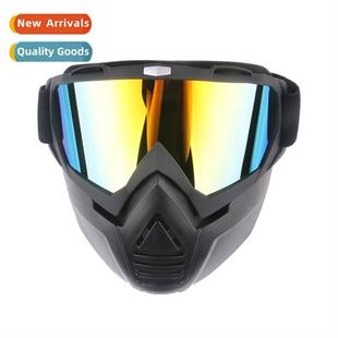Motorcycle windshield mask outdoor riding goggles anti-s dus