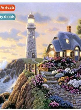 The new lely isl lighthouse hut diamd painting full diamd li