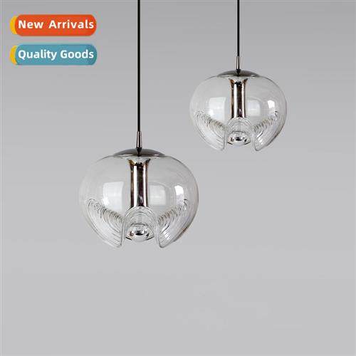 Ins persalized glass dining table restaurant small chelier S