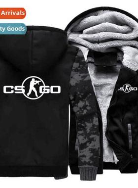 Winter hooded collarless wh liner side seam pockets casual z