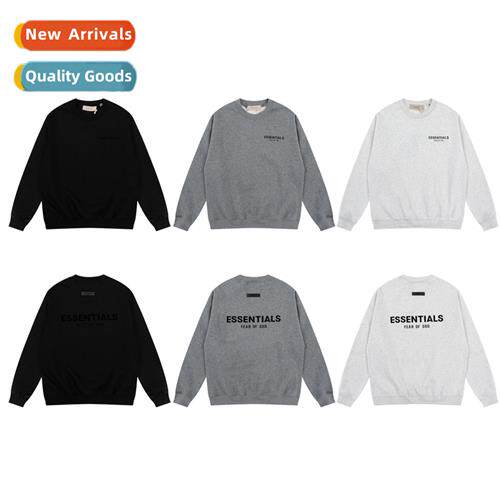 FOG Essentials 23SS Flocking logo letters padded round neck