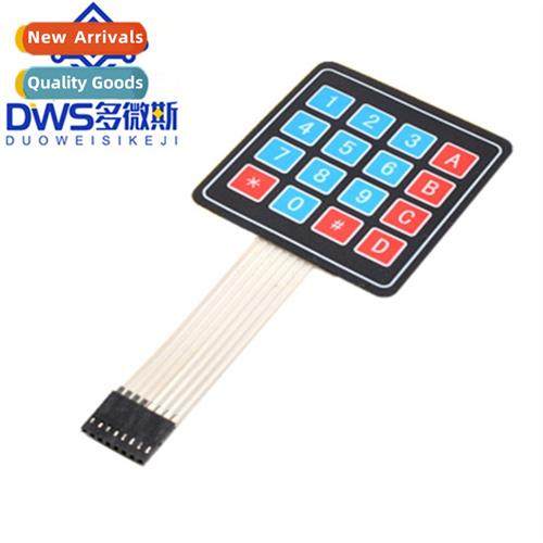 Keyboard Module Membrane Keyboard 4*4 Matrix Keyboard MCU Ex