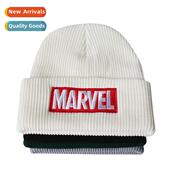 MARVEL embroidered cold carto wool Manga cap Anime