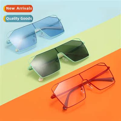 18121 square - sunglasses 适用women 2021 sunglasses INS  fas