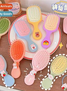 Macar color sweet cute fun strawberry rabb air cushi comb ma