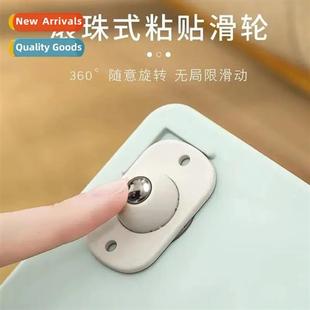 pack can universal whee trash pulley roller Adhesive shelf