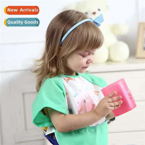 Childrens waterpro smock baby back to wear clos baby eating