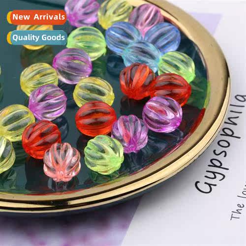 diy hmade beading materials weaving beads loose beads transp