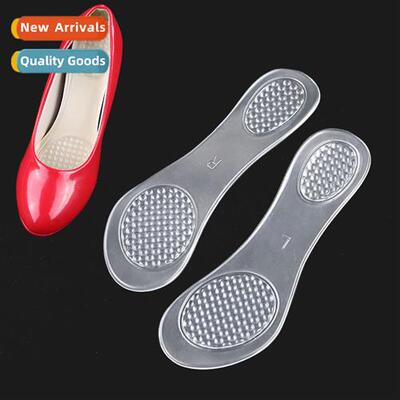 GEL womens high-heeled single shoes self-adhesive washable t