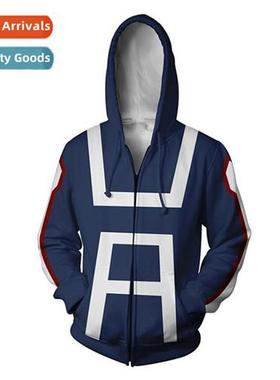 Zipper My Hero Academia Collecti 3D Digal Printed Sweat Hood