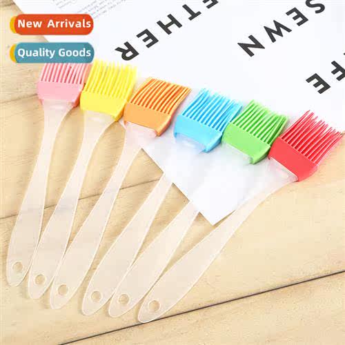 Silice plastic brush does not lose  barbecue brush diy bakin
