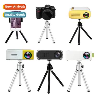 Mini Portable Projector Tripod Projector Mobile Phe Stand Ca