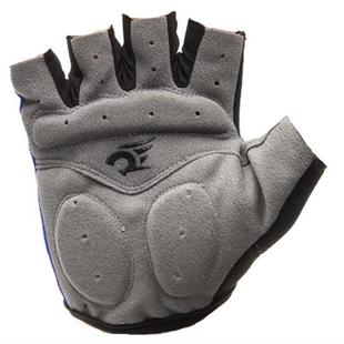 Cycling gloves wh pads short finger mountain bike black syst