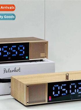 New A133 Bluetooth Speaker Alarm Clock Sound All-in-One Sing