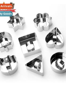 Stainless steel mousse ring wh er cookie cutter mold Cake mo