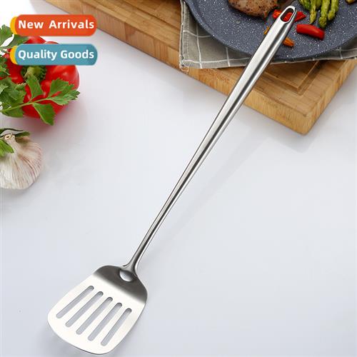 Stainless steel extended frying spatula pancake spreading to