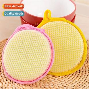 brush wire round double dishwashing Creative sided spge
