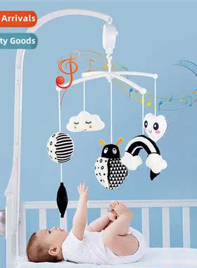 Newborn baby supplies baby music hanging toys rattles 0 a 1