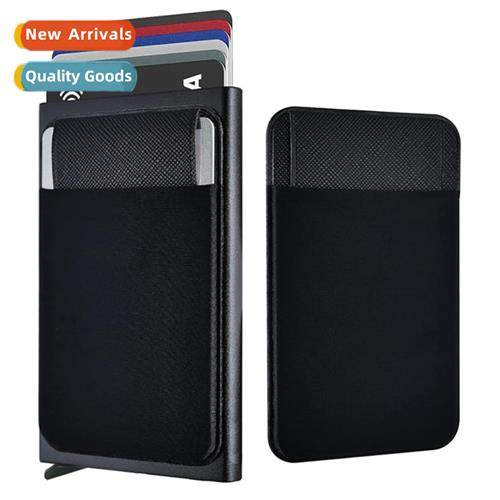 Aluminum Auto Eject Card Push Box Triangle wh Lid Anti-ft Sw