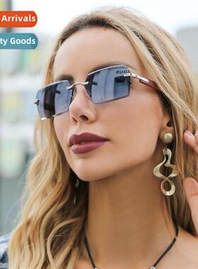 2A336 Retro wood grain legs glasses cut edge crystal persali