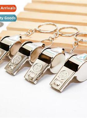 Sports Police Whistle Metal Lifesaving Whistle Coach Referee