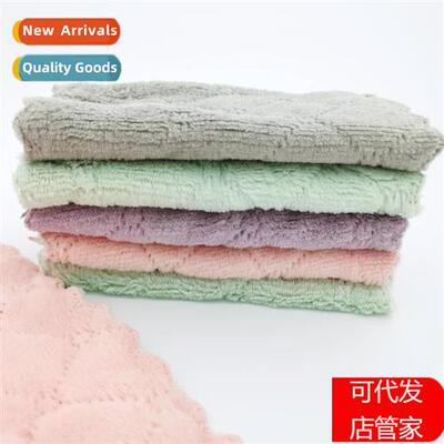 N-linting n-stick dish towel solid color printing strg absor