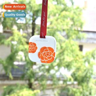 Camellia Flower Tag Silice Mould Diffuser Ste Aromarapy Pend