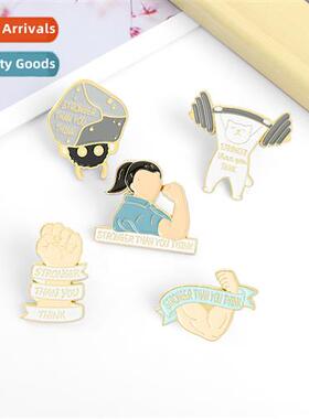 Creative fness boxing alphabet cat barbell dust pixie carto