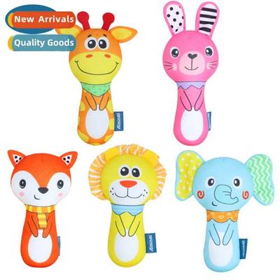 New baby h shaking stick newborn h grasping stick wh rattles