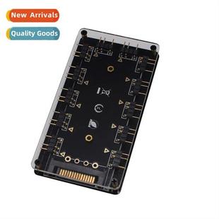 ARGB pin Desktop SATA Case Acrylic Hub Power