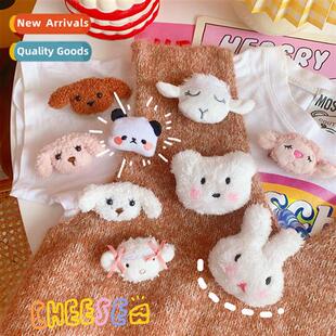 Japan Korea cute st cute jewelry bear pin carto plush thre