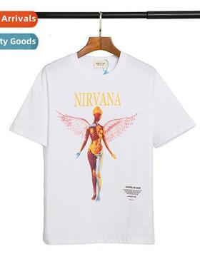 High set tide br fog Lady Liberty wings dazzle color printin