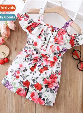 Girls Spring  Autumn 2022 new n childrens sleeveless halter